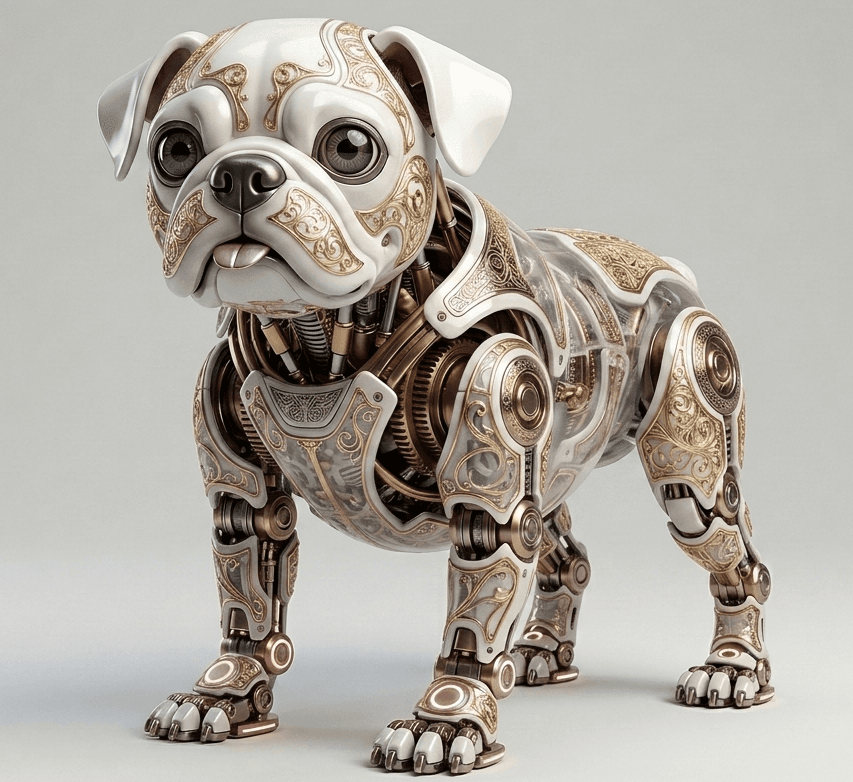 Printed robotic companion model